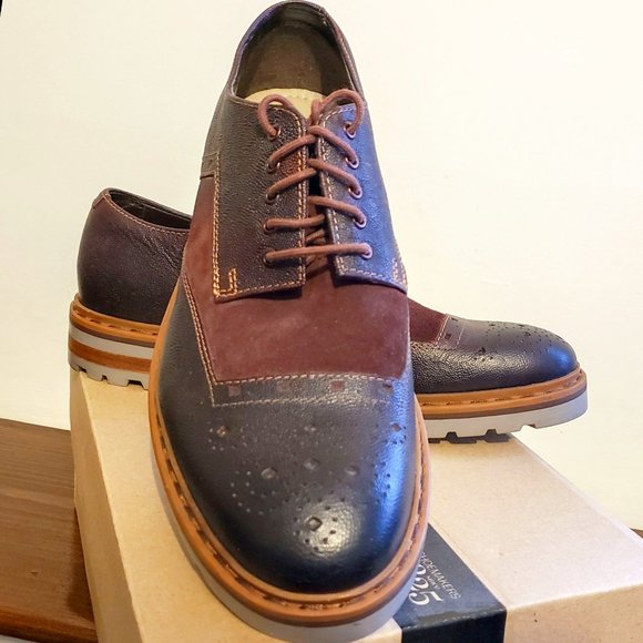 Clarks, Men's Dargo Limit shoe, Chestnutcombilea, Size U.S. 8 M,
